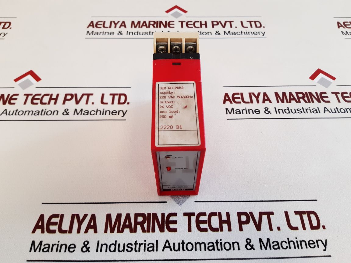 Pr Electronics 2220 B1 Power Supply With Base