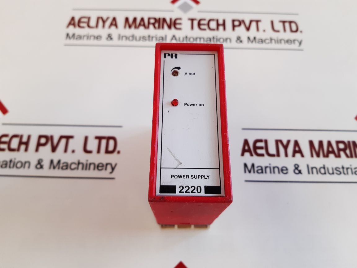 Pr Electronics 2220 B1 Power Supply With Base