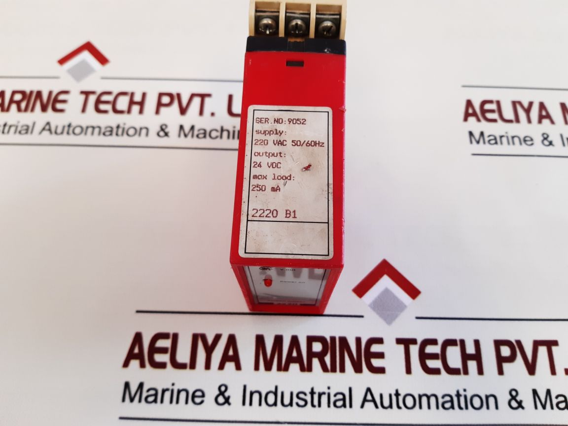Pr Electronics 2220 B1 Power Supply With Base