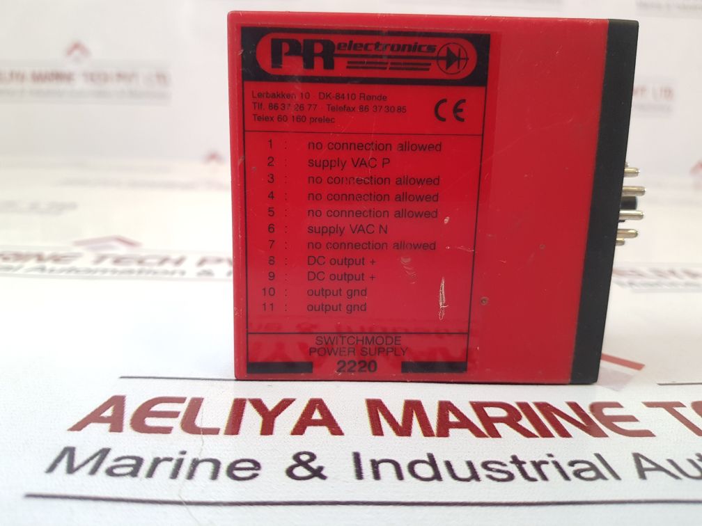 Pr Electronics 2220 Switch Mode Power Supply 2220 B0