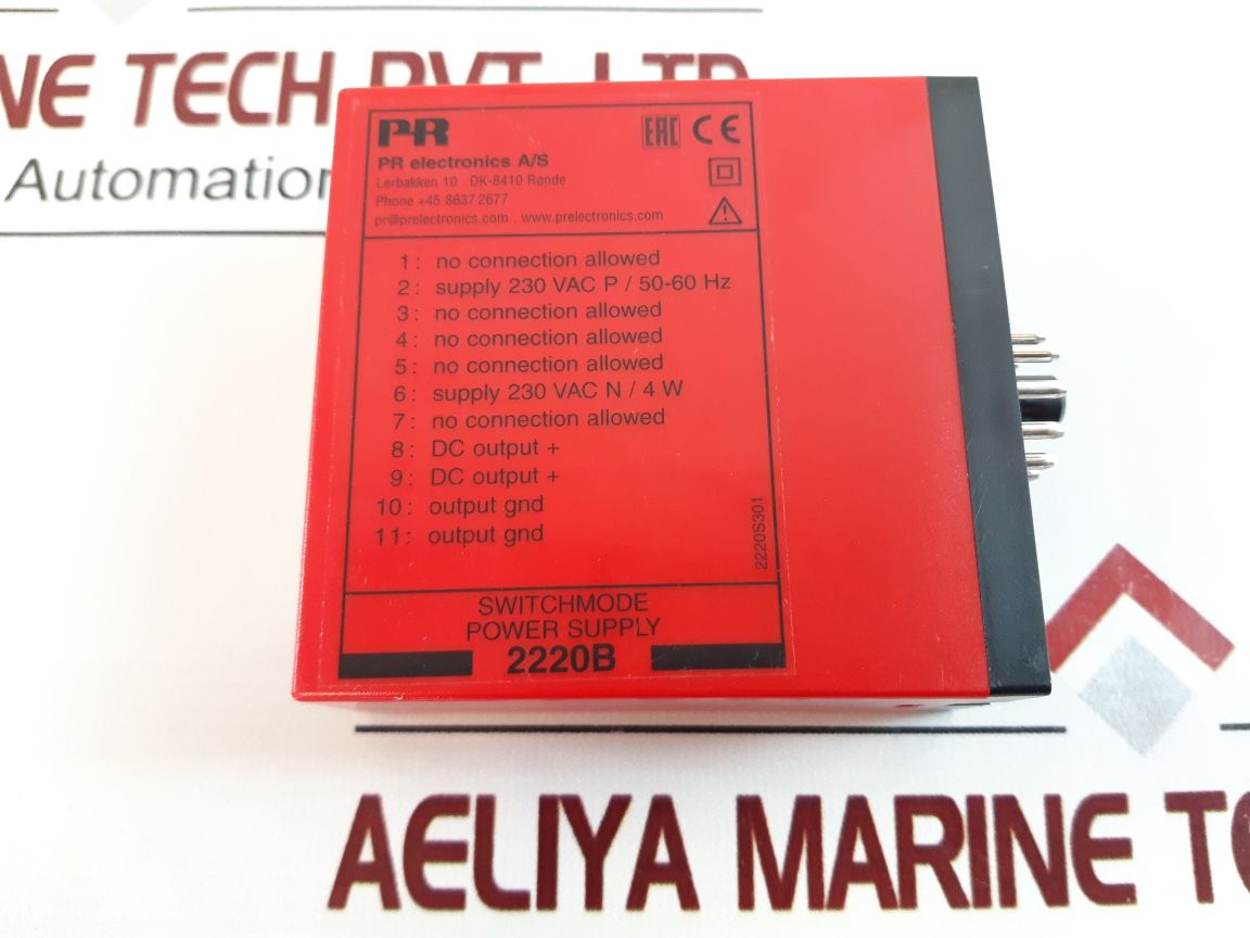 Pr Electronics 2220 Switchmode Power Supply 2220B
