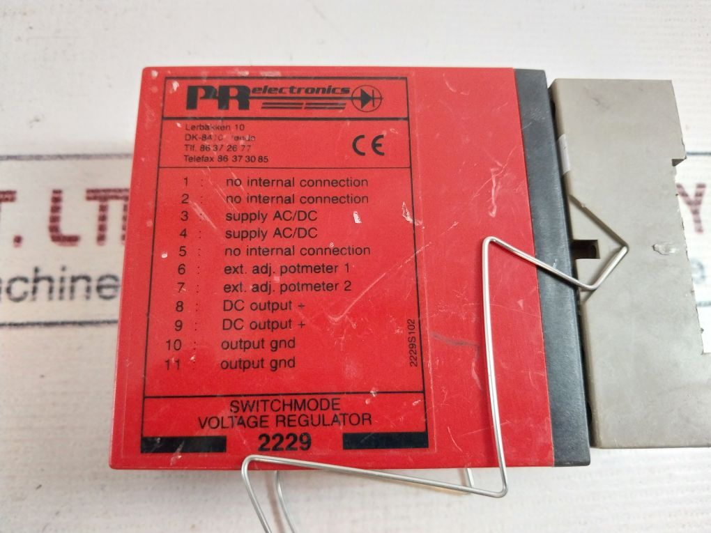 Pr Electronics 2229 A05 Switchmode Voltage Regulator With Base 5V