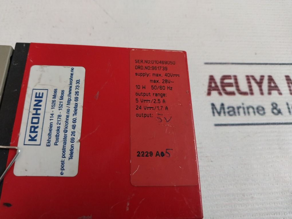 Pr Electronics 2229 A05 Switchmode Voltage Regulator With Base 5V