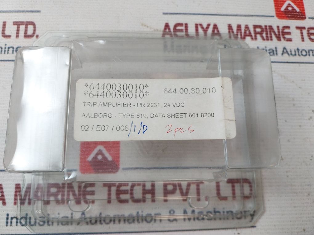 Pr Electronics 2231P Trip Amplifier 24-250 V