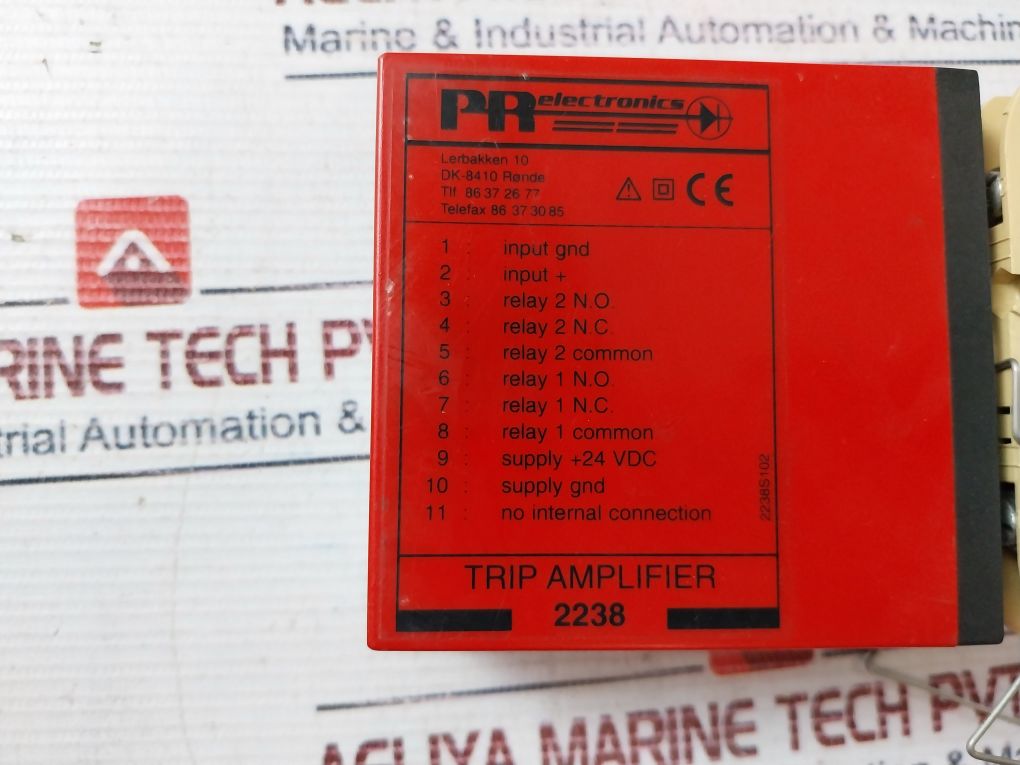 Pr Electronics 2238 B4A Trip Amplifier +24 Vdc