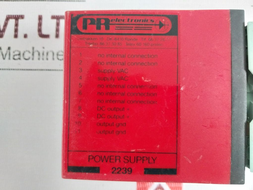Pr Electronics 2239 Power Supply