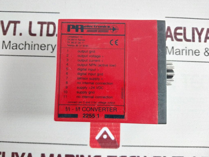Pr Electronics 2255.1 F/I-f/F Converter 2255 B1