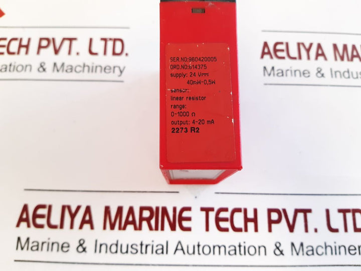 Pr Electronics 2273 R2 2 Wire RI Transmitter
