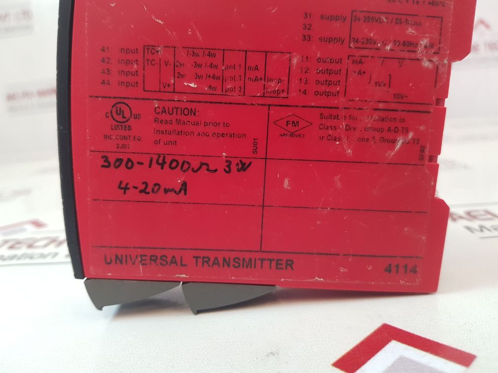 Pr Electronics 4114 Universal Transmitter
