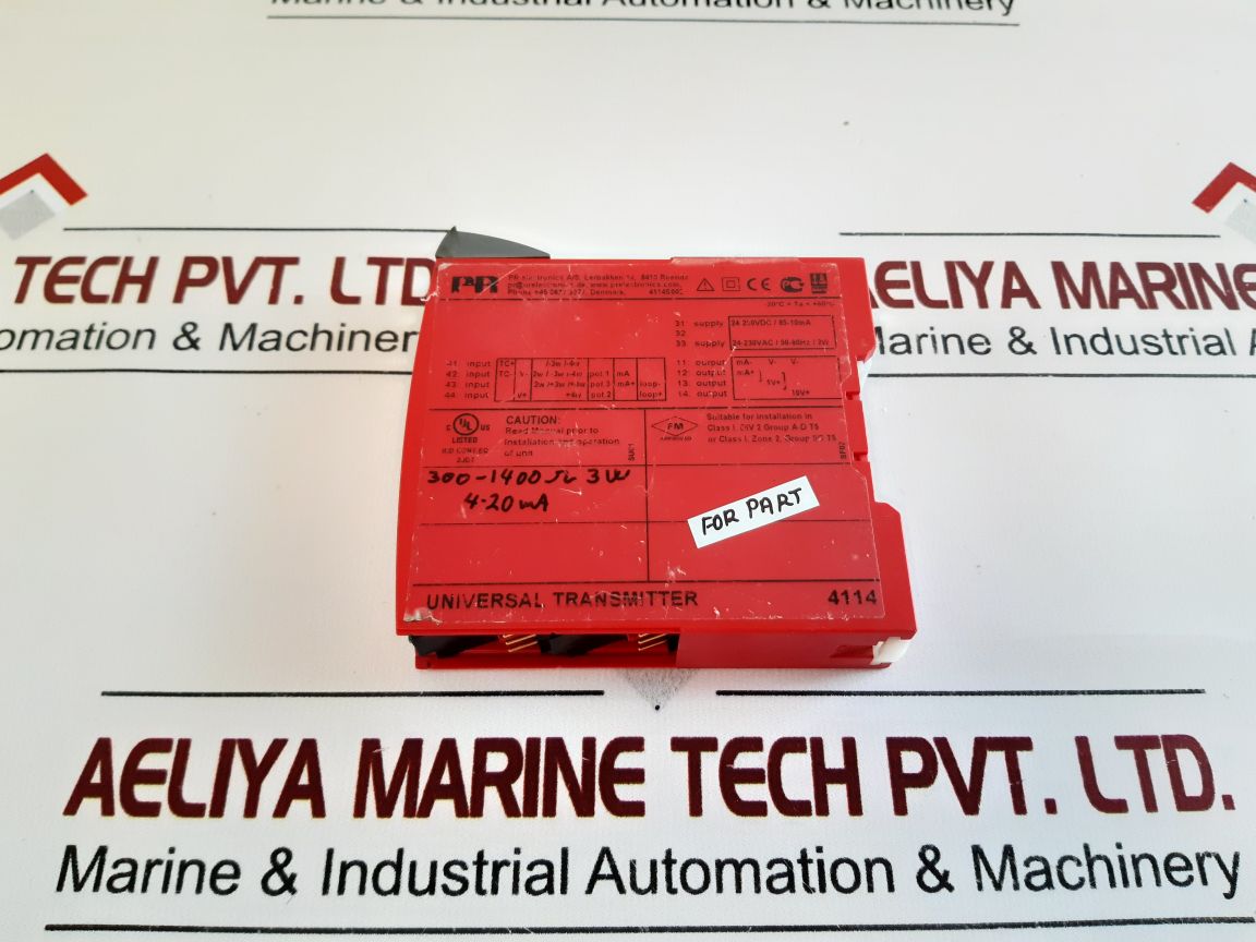 Pr Electronics 4114 Universal Transmitter 4-20Ma