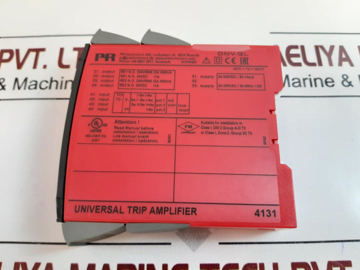 Pr Electronics 4131 Universal Trip Amplifier
