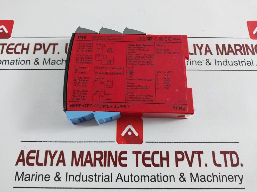 Pr Electronics 5104B Repeater Power Supply
