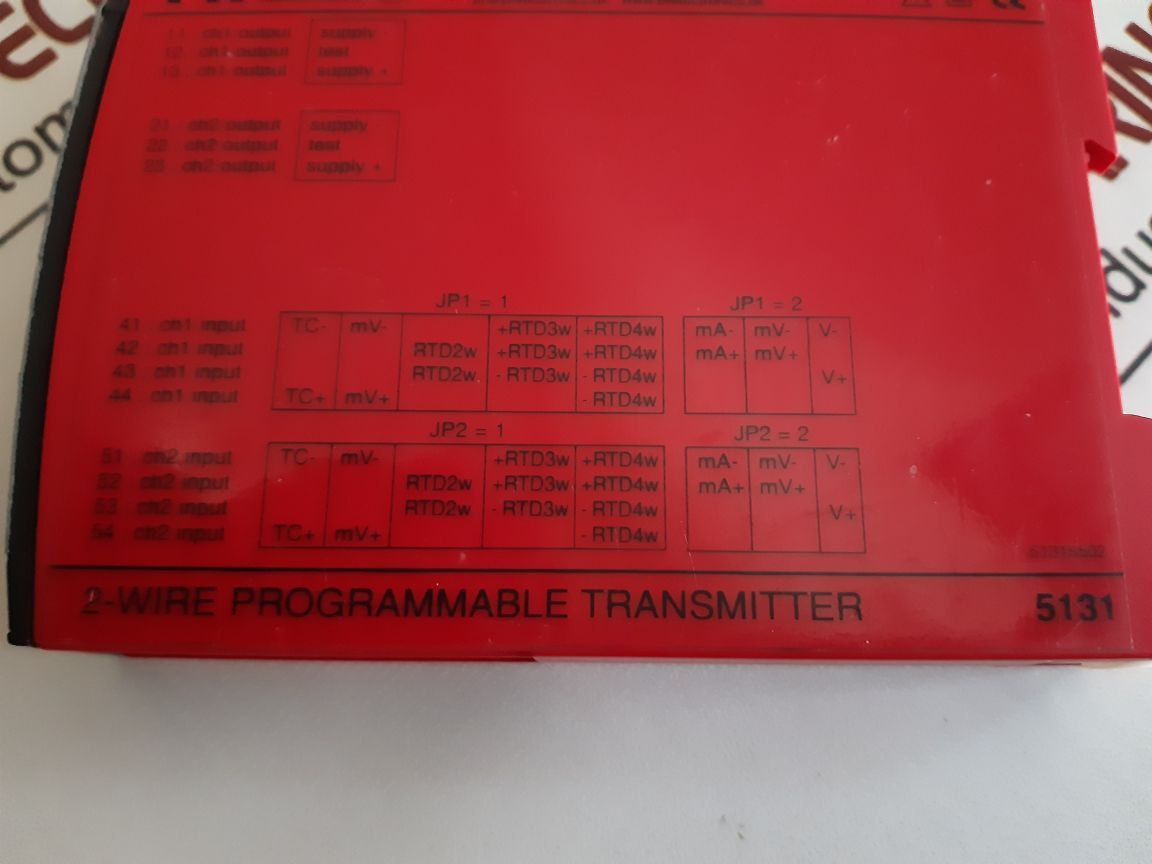 Pr Electronics 5131A 2-wire Programmable Transmitter 5131S502 5131