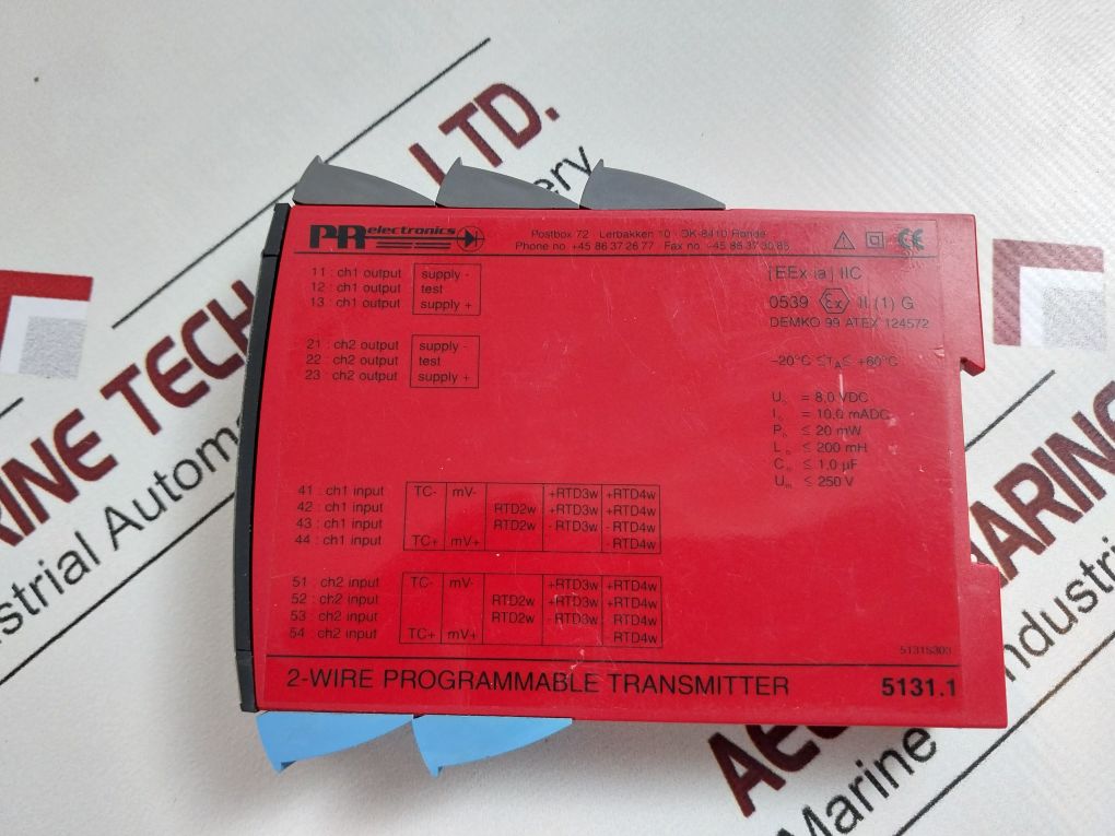 Pr Electronics 5131B 2-wire Programmable Transmitter 5131.1, 5131 B1B