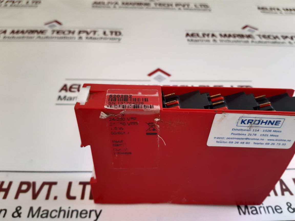 Pr Electronics 5202B Pulse Isolator 5202B2