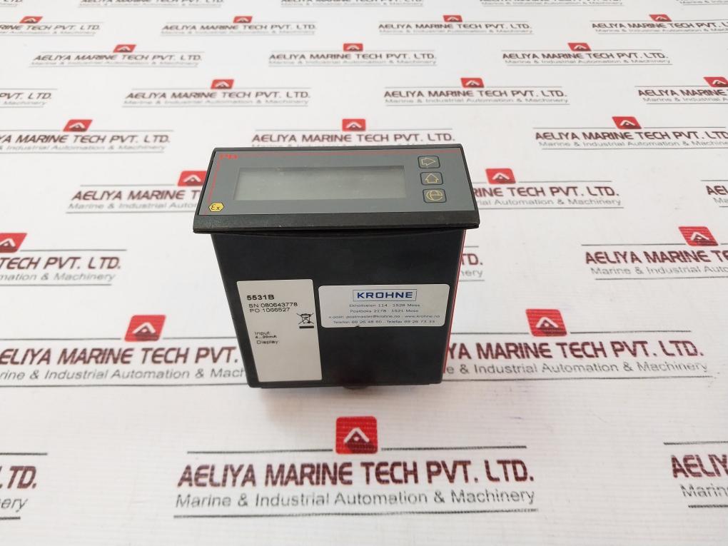 Pr Electronics 5531B Lcd Display 5531S204