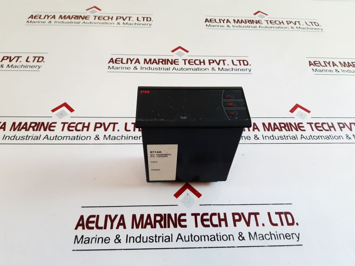 Pr Electronics 5714A Programmable Lcd Display Indicator,3.5W