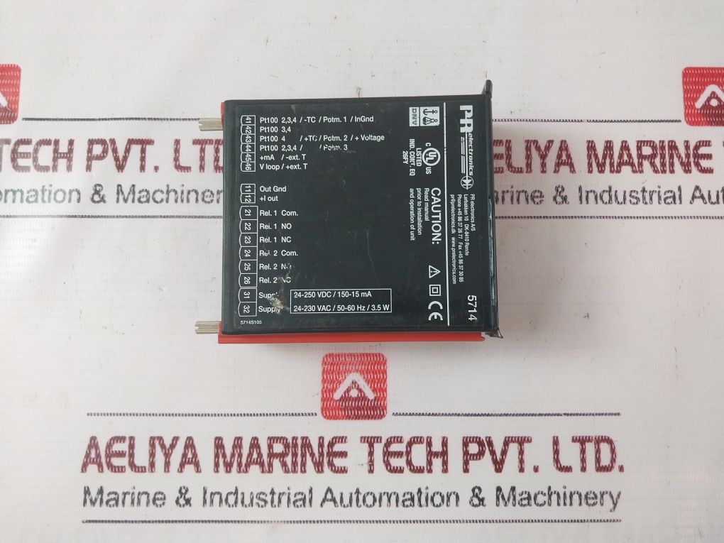 Pr Electronics 5714A Programmable Led Indicator