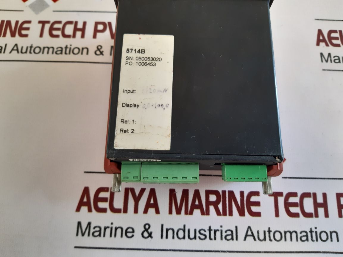 Pr Electronics 5714B Programmable Led Indicator