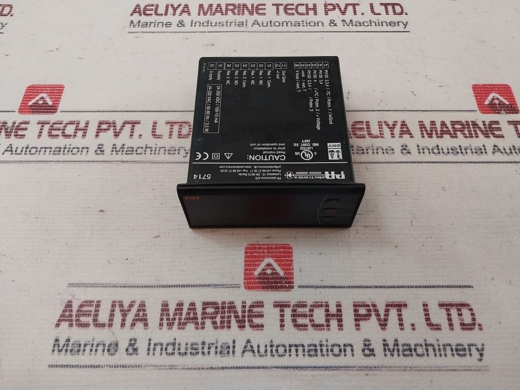 Pr Electronics 5714B Programmable Led Indicator 24-230 Vac