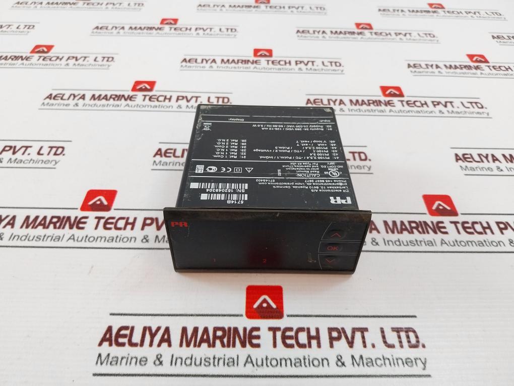 Pr Electronics 5714B Programmable Led Indicator 24-250 Vdc