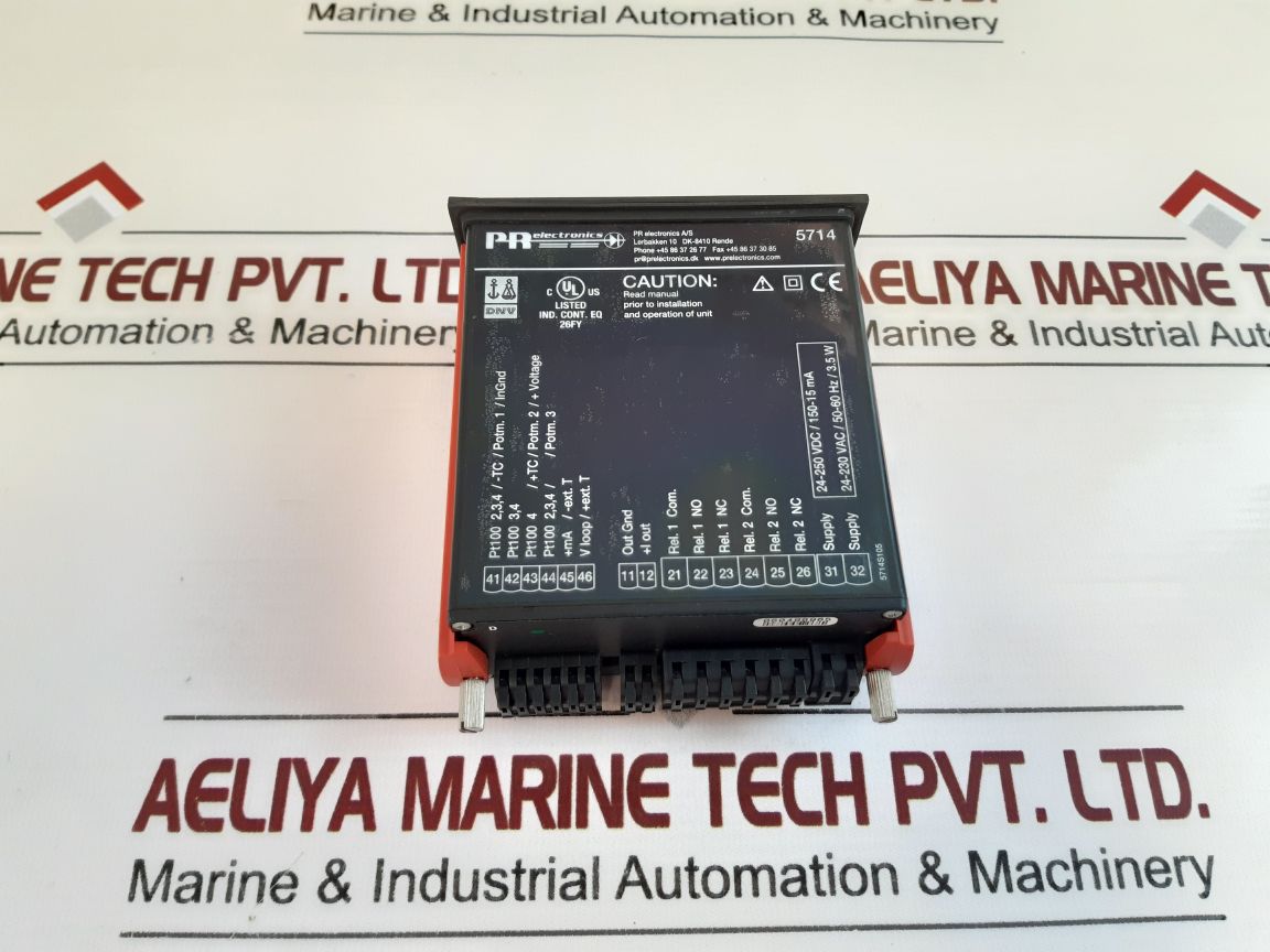 Pr Electronics 5714D Programmable Led Indicator
