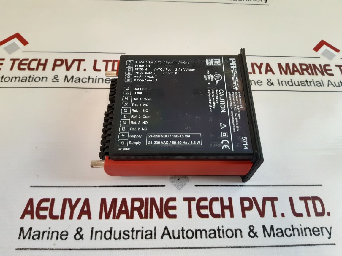 Pr Electronics 5714D Programmable Led Indicator
