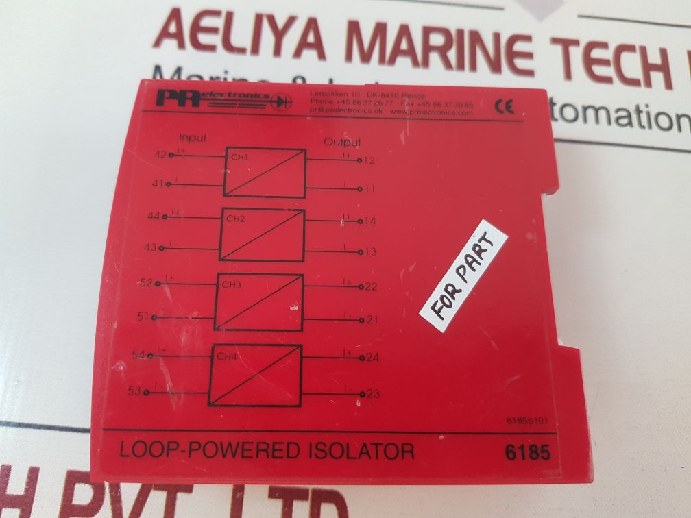 Pr Electronics 6185 Loop-powered Isolator