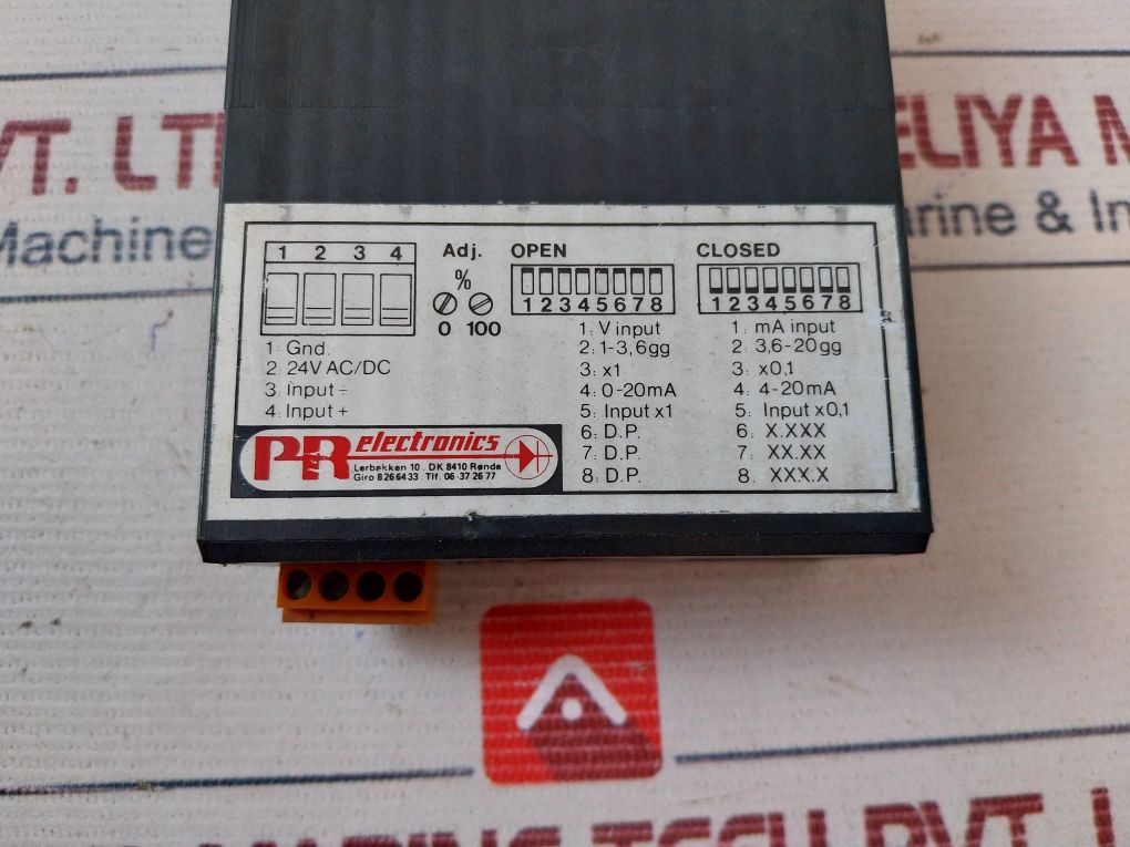 Pr Electronics Dpm-2366B Digital Lcd Indicator 24V Ac/Dc