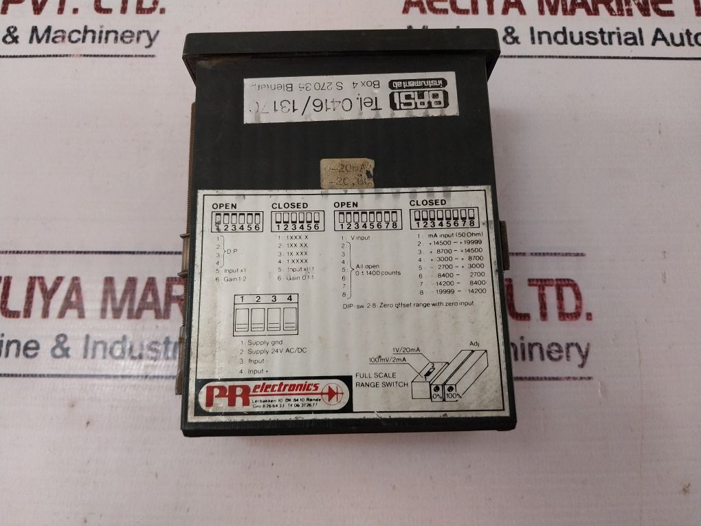 Pr Electronics Dpm-2388 Digital Display