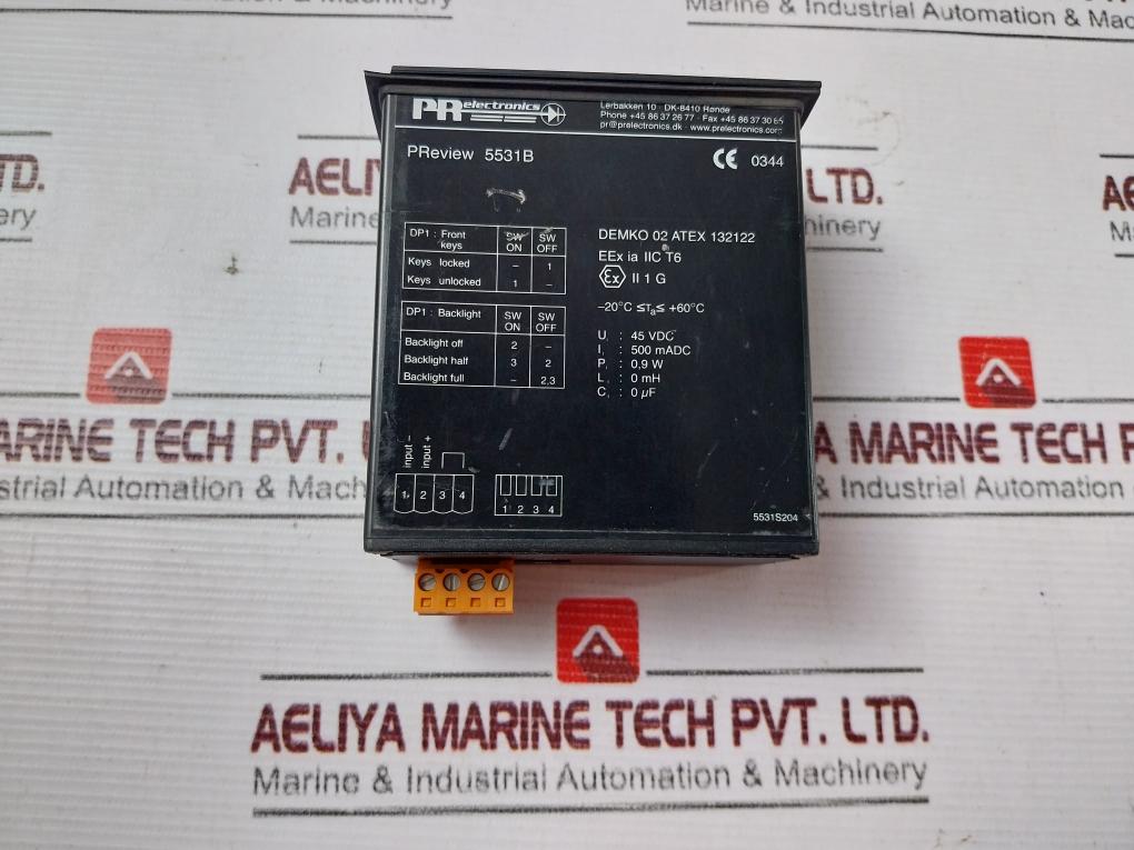 Pr Electronics Preview 5531B Loop Powered Lcd Indicator