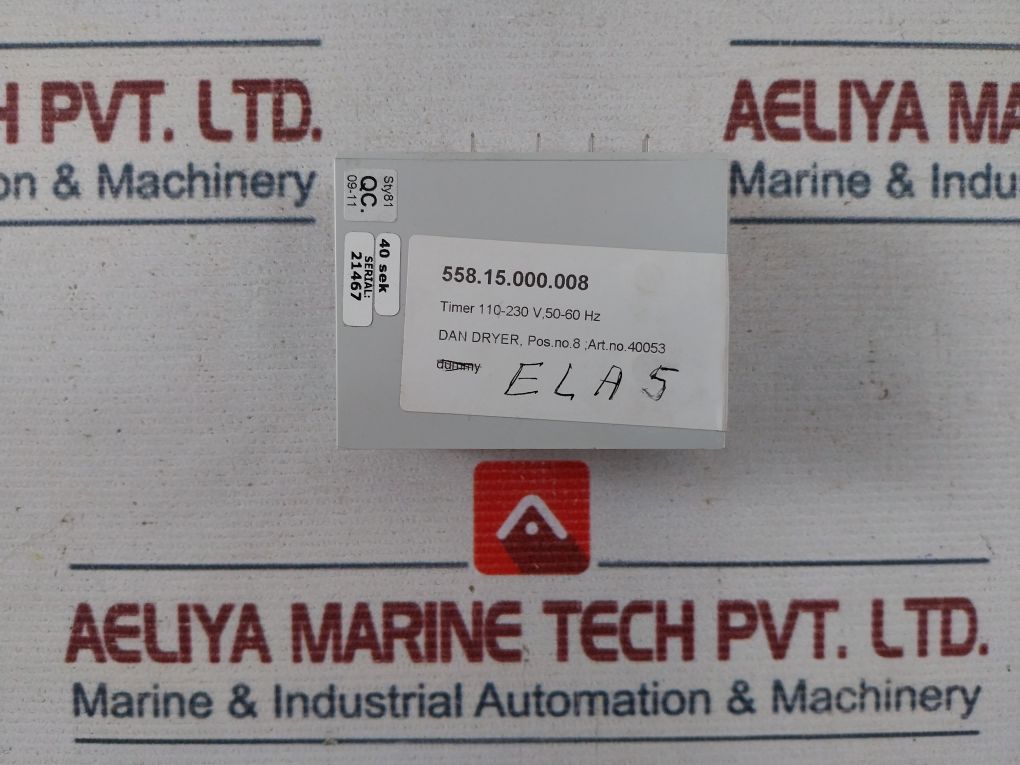 Prüftechnik Aa-100 Gnd Dan Dryer Timer