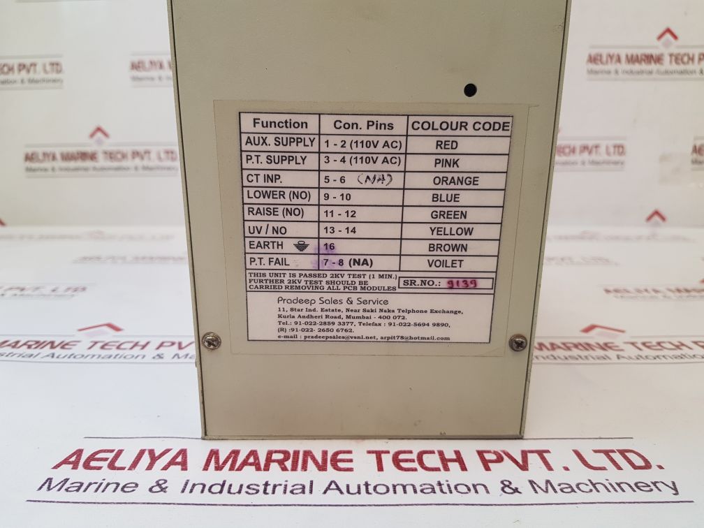 Pradeep Fx 1000 Digital Automatic Voltage Regulating Relay