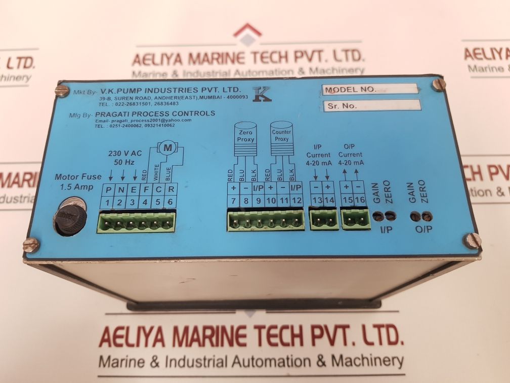 Pragati Process Controls Auto Stroke Controller 230Vac