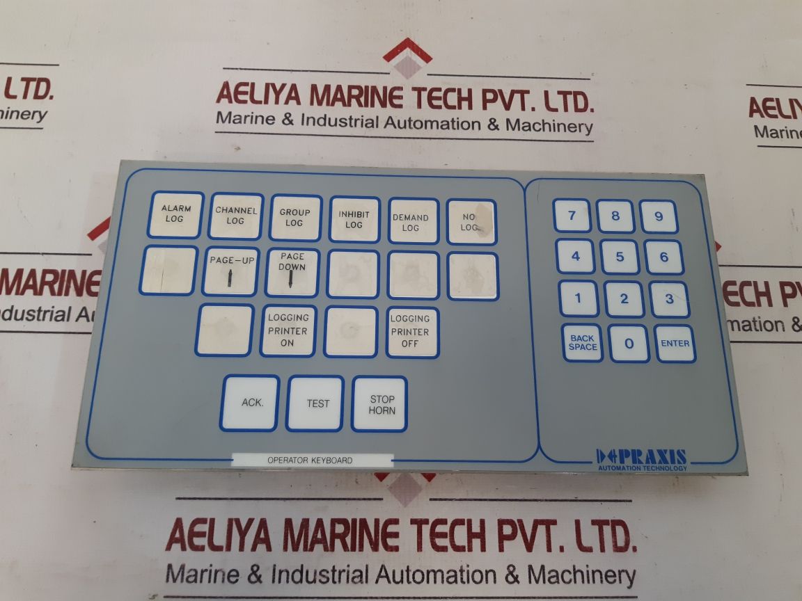 Praxis 93.6.020.000 Operator Keyboard