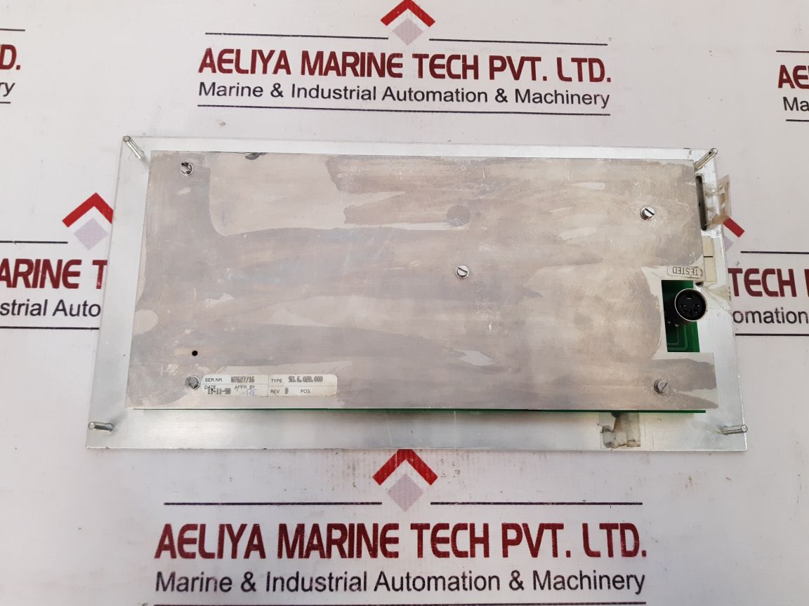 Praxis 93.6.020.000 Operator Keyboard Rev: D