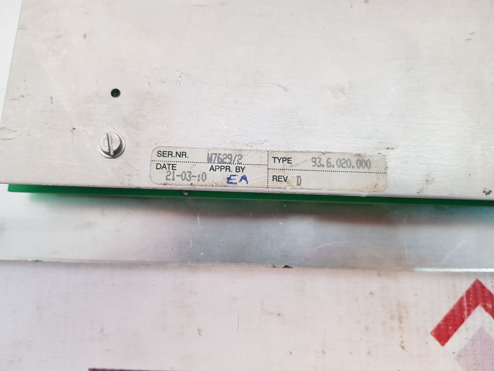 Praxis Automation Technology 93.6.020.000 Operator Keyboard