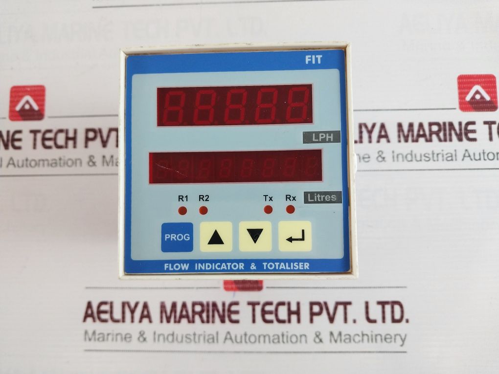 Precision Converters Flow Indicator & Totaliser Batch Relay Supply 230V ...