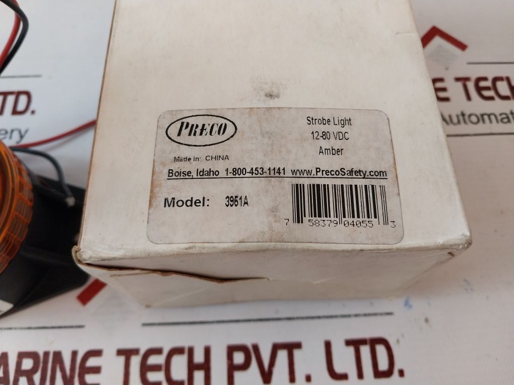 Preco 3951 Lcd Strobe Light 12 To 80 Vdc
