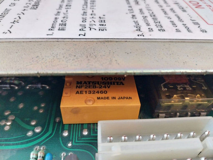 Pressure Bypass Timer Starter Cont. Unit