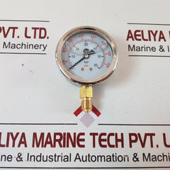 Pressure Gauge 0 To 60 Bar 0 To 800 Psi