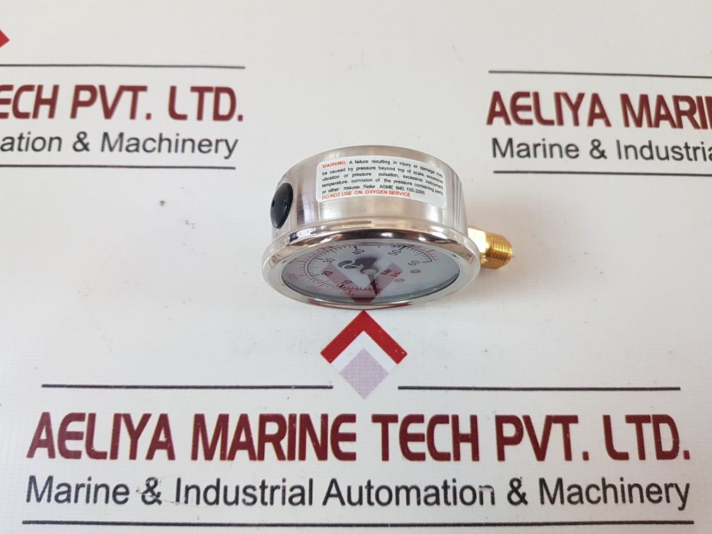 Pressure Gauge 0 To 60 Bar 0 To 800 Psi