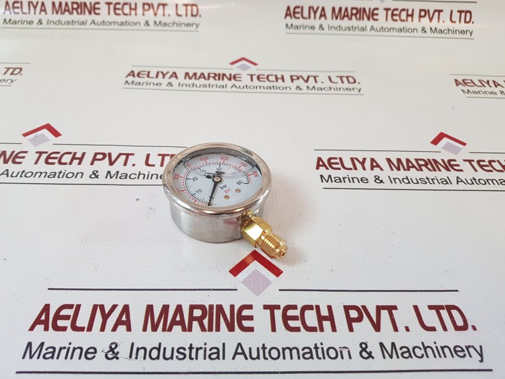 Pressure Gauge 0 To 60 Bar 0 To 800 Psi