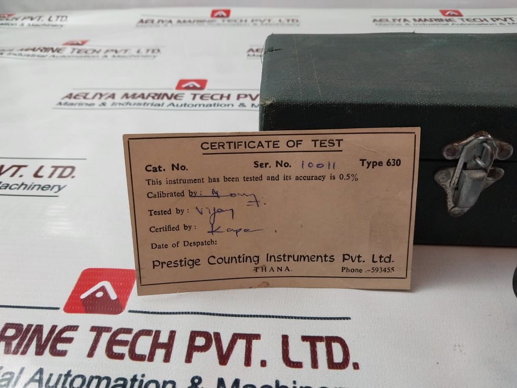 Prestige Counting Toshniwal 630