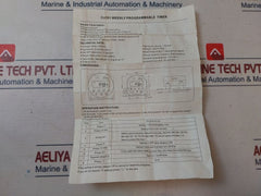 Prima Cn101 Digital Time Switches