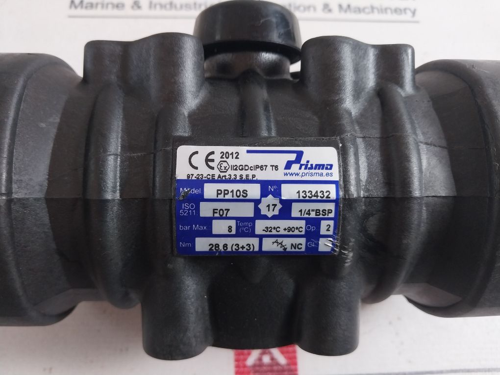 Prisma Pp10S Spring Return Pneumatic Actuator