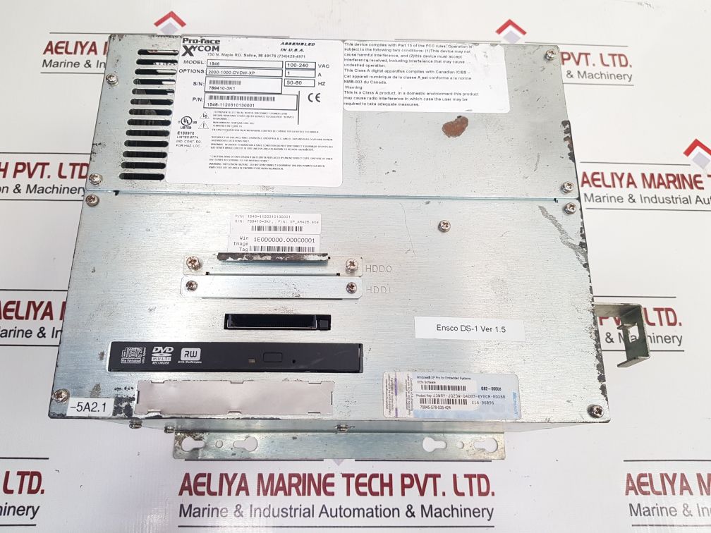 Pro-face Xy Com 1546-1120310130001 Industrial Computer 2000-1000-dvdw-xp