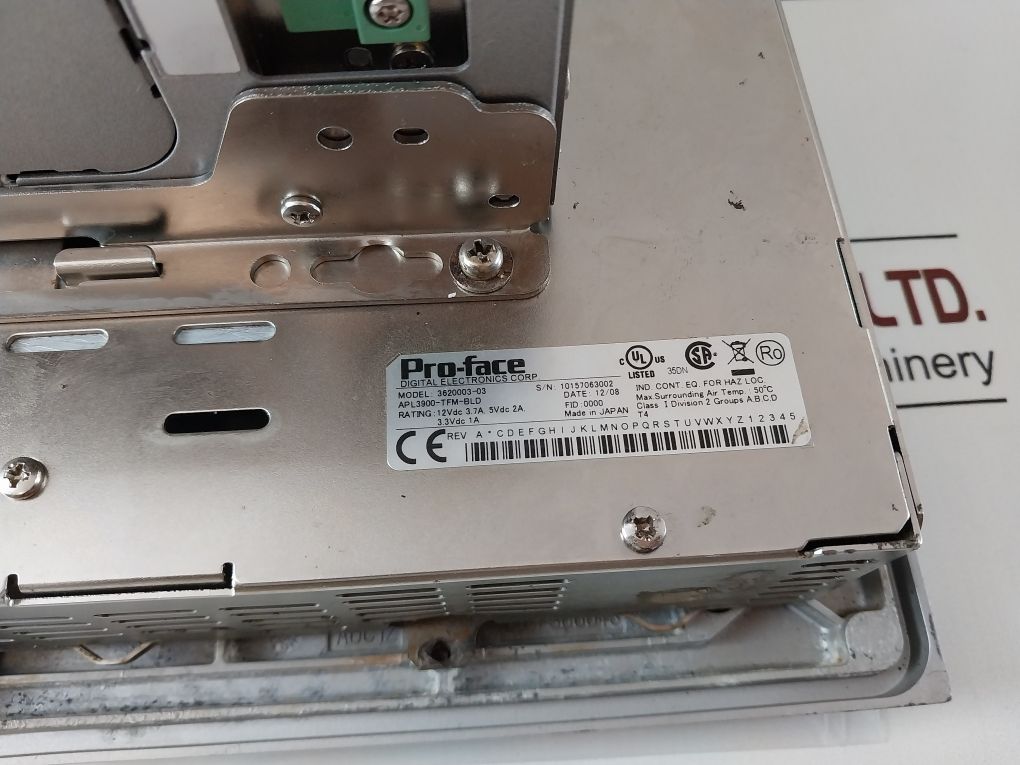 Pro-face 3620003-03 & 3582302-01 Display Panel