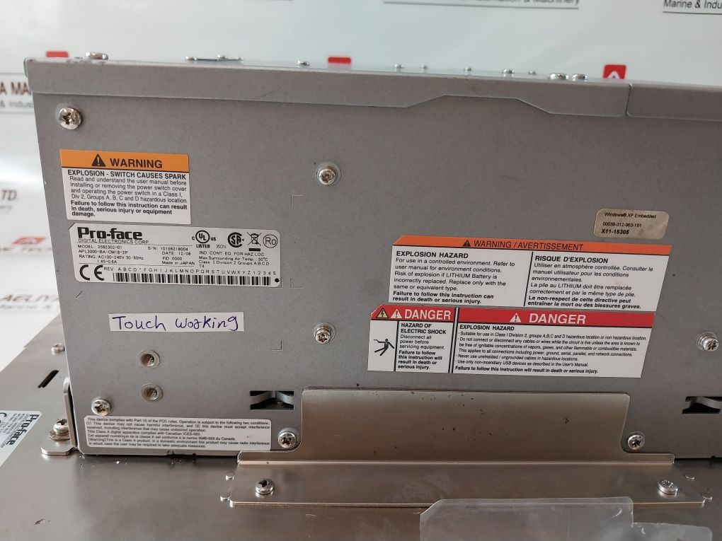 Pro-face 3620003-03 & 3582302-01 Display Panel