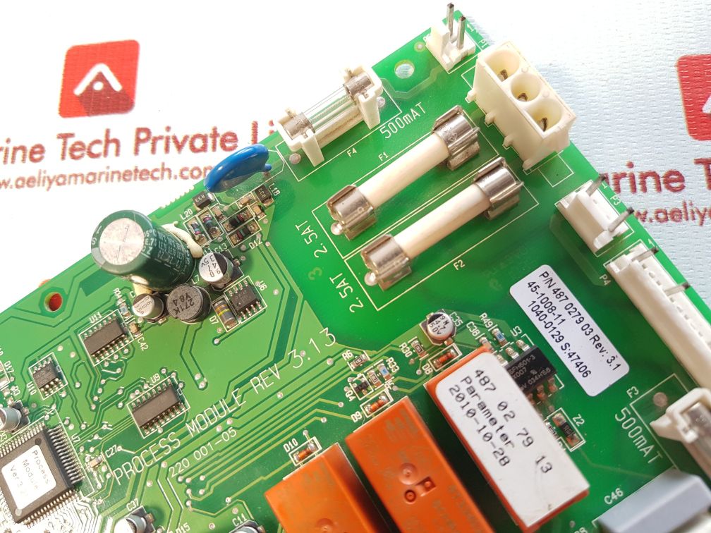 Process Module 487 0279 03 Circuit Board Rev 3.1